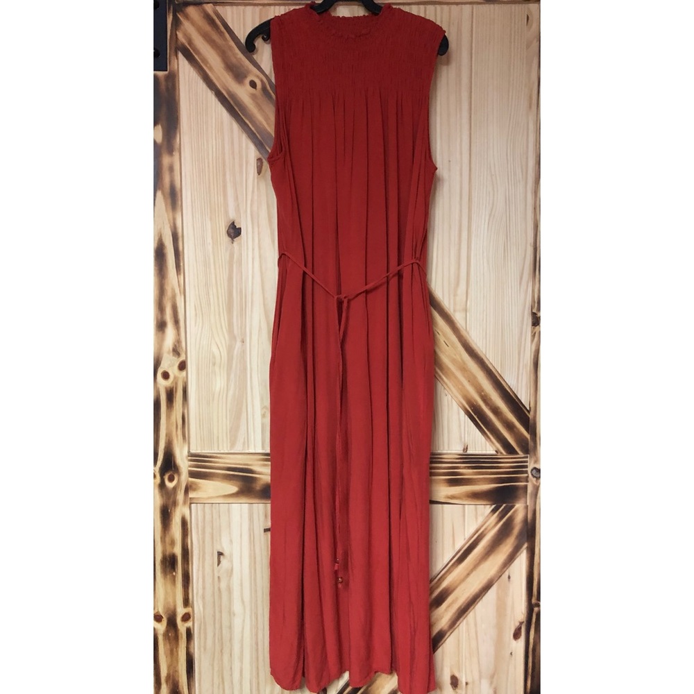 Pumpkin Spice Maxi Dress